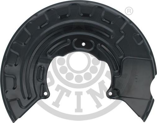 Optimal BSP-1040L - Відбивач, диск гальмівного механізму autocars.com.ua