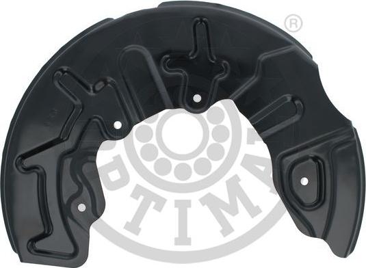 Optimal BSP-1043R - Відбивач, диск гальмівного механізму autocars.com.ua