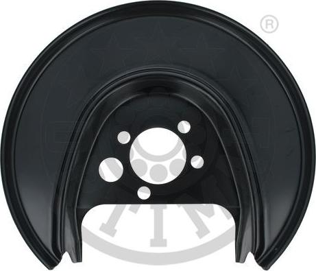 Optimal BSP-1054R - Відбивач, диск гальмівного механізму autocars.com.ua