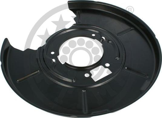 Optimal BSP-5004R - Відбивач, диск гальмівного механізму autocars.com.ua