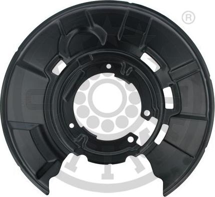 Optimal BSP-5012R - Відбивач, диск гальмівного механізму autocars.com.ua