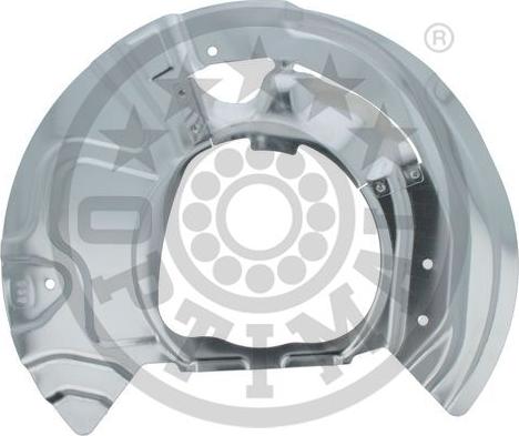 Optimal BSP-5016L - Відбивач, диск гальмівного механізму autocars.com.ua