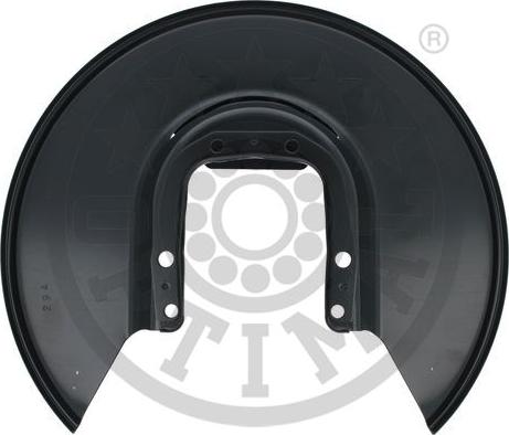 Optimal BSP-6008B - Відбивач, диск гальмівного механізму autocars.com.ua