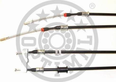 OPTIMAL HK-2314 - Трос, гальмівна система autocars.com.ua