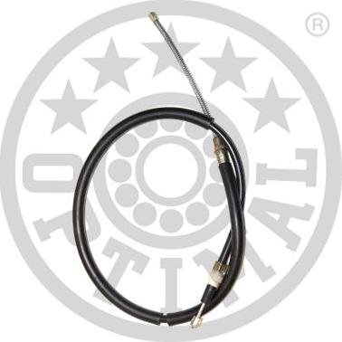 OPTIMAL HK-2588 - Трос, гальмівна система autocars.com.ua