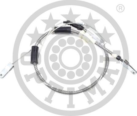 OPTIMAL HK-2858 - Трос, гальмівна система autocars.com.ua
