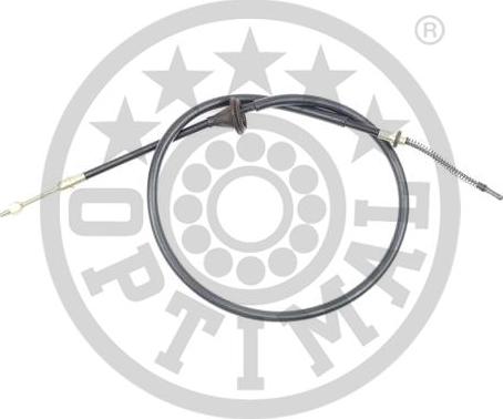OPTIMAL HK-3970 - Трос, гальмівна система autocars.com.ua