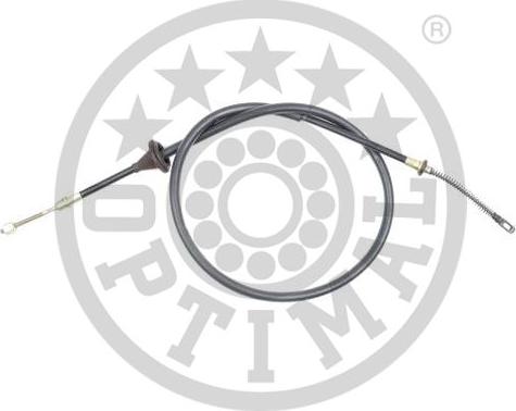 OPTIMAL HK-3972 - Трос, гальмівна система autocars.com.ua