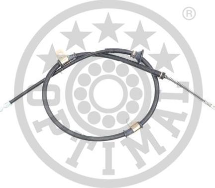 OPTIMAL HK-3973 - Трос, гальмівна система autocars.com.ua
