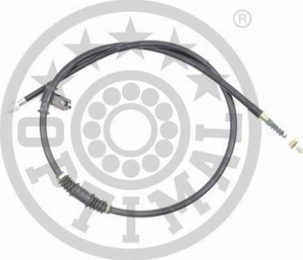 OPTIMAL HK-4006 - Трос, гальмівна система autocars.com.ua
