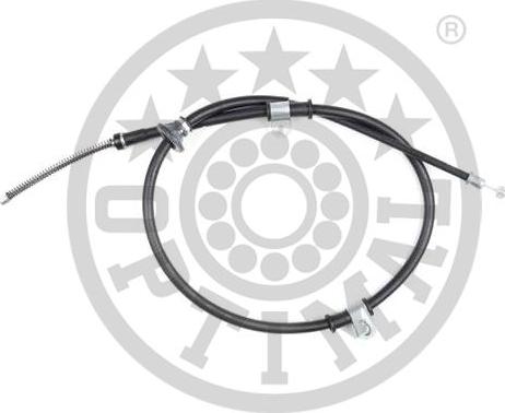OPTIMAL HK-4079 - Трос, гальмівна система autocars.com.ua