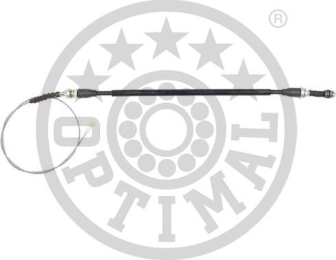 OPTIMAL HK-4373 - Трос, гальмівна система autocars.com.ua