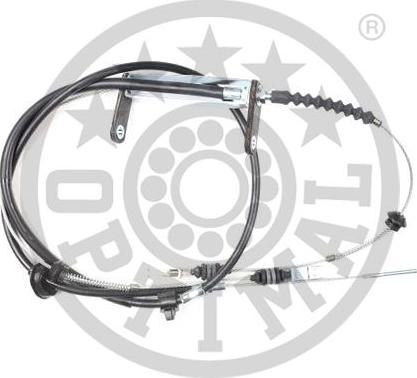 OPTIMAL HK-4404 - Трос, гальмівна система autocars.com.ua