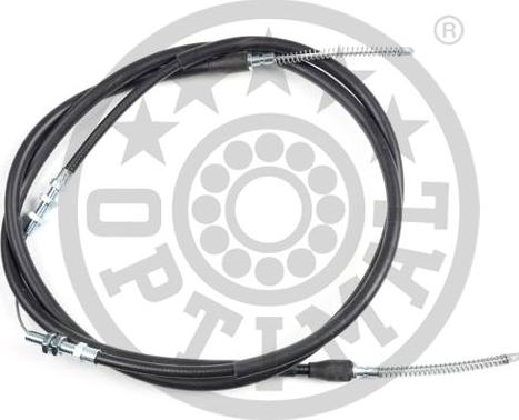 OPTIMAL HK-4524 - Трос, гальмівна система autocars.com.ua
