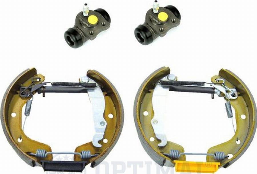 Optimal OP-BSK00015 - Комплект тормозных колодок, барабанные autodnr.net