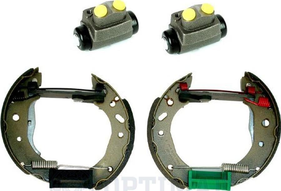 Optimal OP-BSK00050 - Комплект тормозных колодок, барабанные autodnr.net