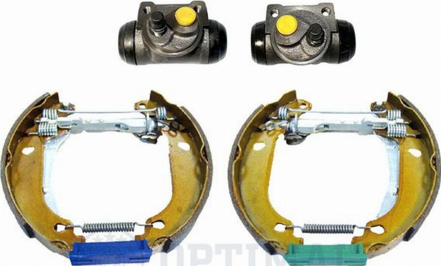 Optimal OP-BSK00053 - Комплект тормозных колодок, барабанные autodnr.net