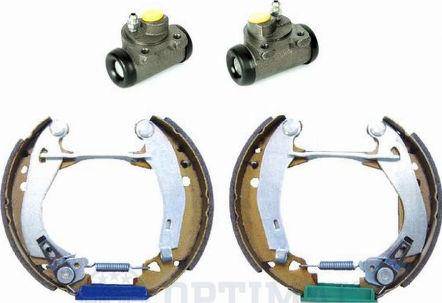 Optimal OP-BSK00067 - Комплект тормозных колодок, барабанные autodnr.net