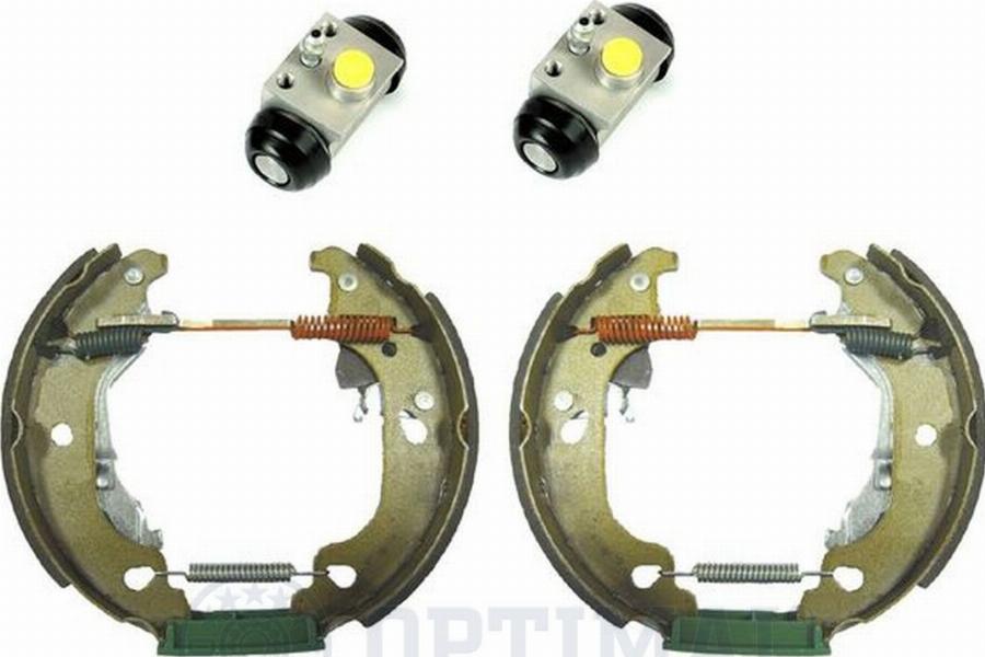 Optimal OP-BSK00100 - Комплект тормозных колодок, барабанные autodnr.net