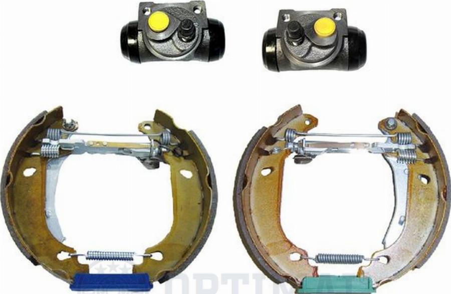 Optimal OP-BSK00117 - Комплект тормозных колодок, барабанные autodnr.net