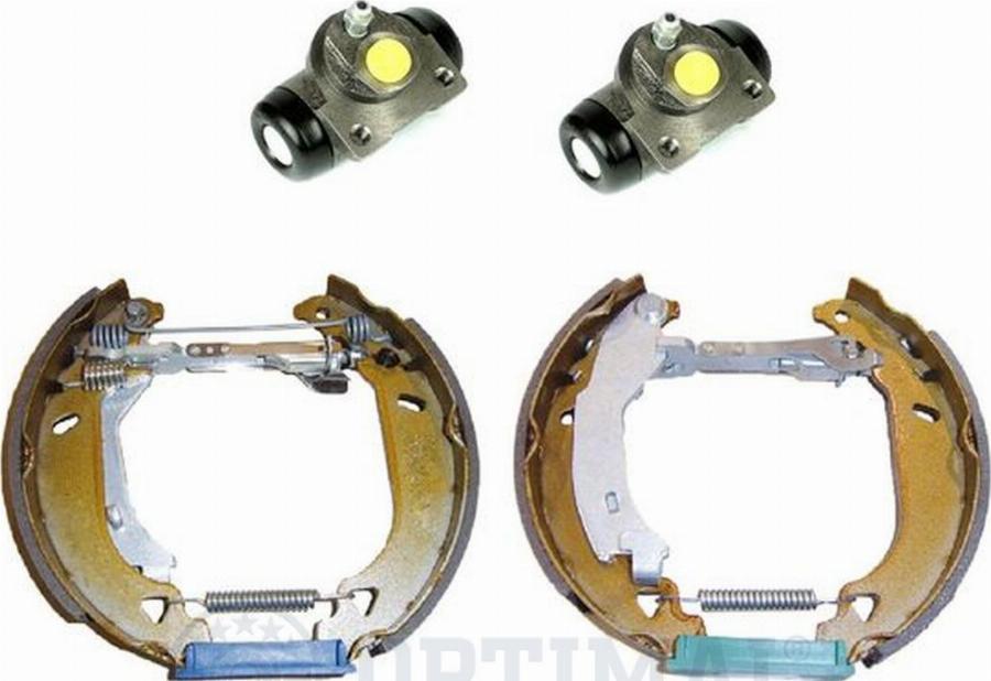 Optimal OP-BSK00124 - Комплект тормозных колодок, барабанные autodnr.net