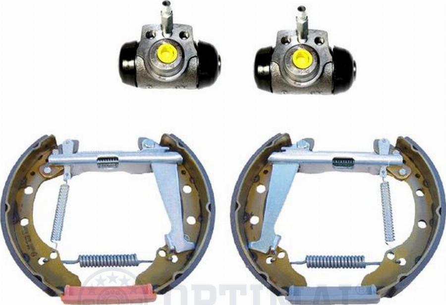 Optimal OP-BSK00126 - Комплект тормозных колодок, барабанные autodnr.net