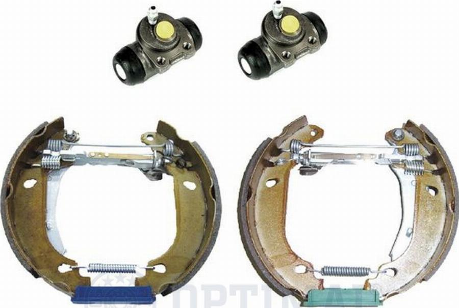 Optimal OP-BSK00145 - Комплект тормозных колодок, барабанные autodnr.net