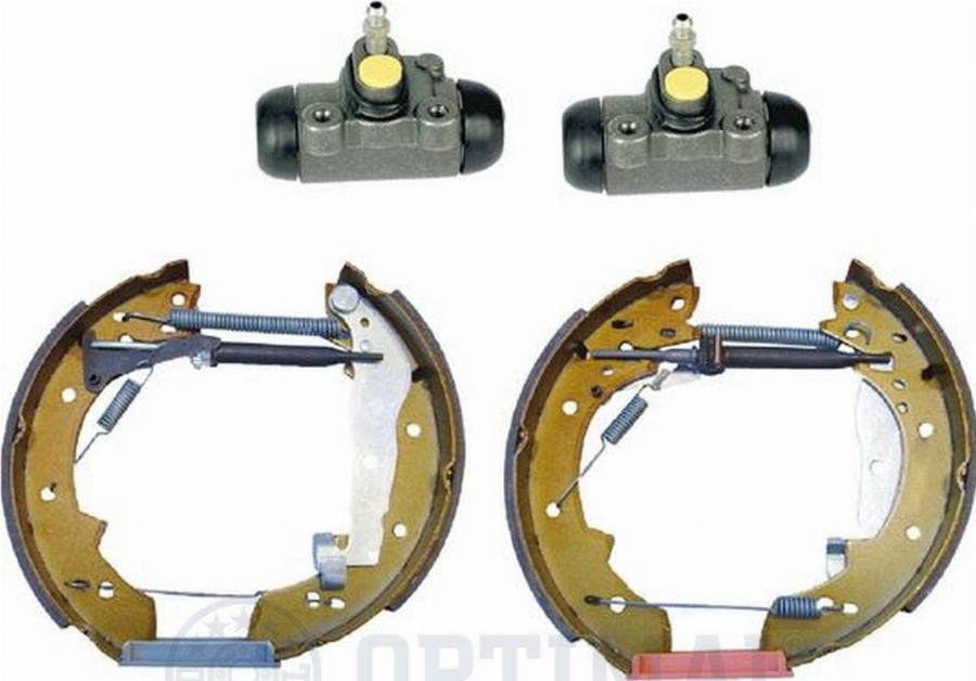 Optimal OP-BSK00154 - Комплект тормозных колодок, барабанные autodnr.net