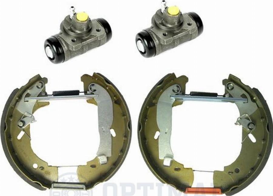 Optimal OP-BSK00186 - Комплект тормозных колодок, барабанные autodnr.net