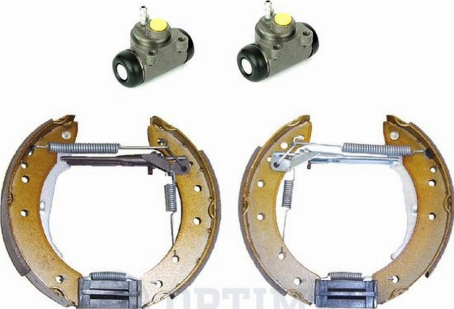 Optimal OP-BSK00191 - Комплект тормозных колодок, барабанные autodnr.net