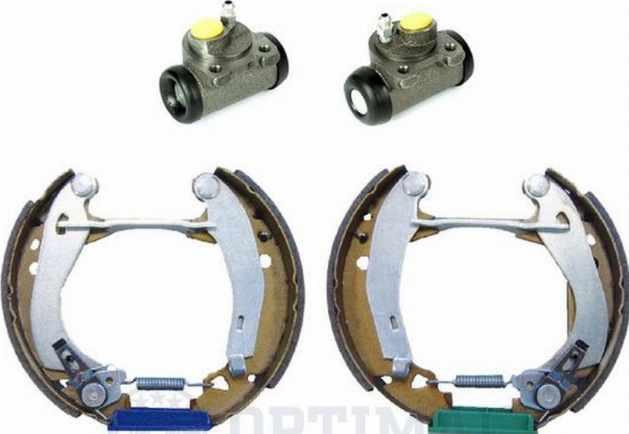 Optimal OP-BSK00218 - Комплект тормозных колодок, барабанные avtokuzovplus.com.ua