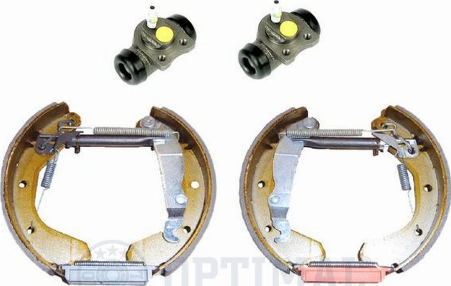 Optimal OP-BSK00228 - Комплект тормозных колодок, барабанные autodnr.net