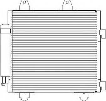 Ordonez 2065750 - Конденсатор, кондиціонер autocars.com.ua