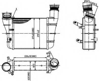 Ordonez 2066526 - Интеркулер autocars.com.ua