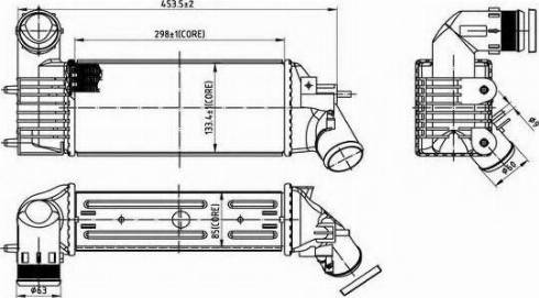 Ordonez 2066536 - Интеркулер autocars.com.ua