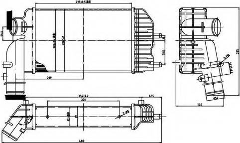 Ordonez 2066549 - Интеркулер autocars.com.ua