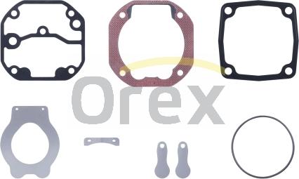 Orex 113177 - Комплект прокладок, вентиль ламелей autocars.com.ua