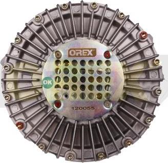 Orex 120055 - Зчеплення, вентилятор радіатора autocars.com.ua
