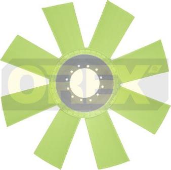 Orex 120111 - Вентилятор, охолодження двигуна autocars.com.ua