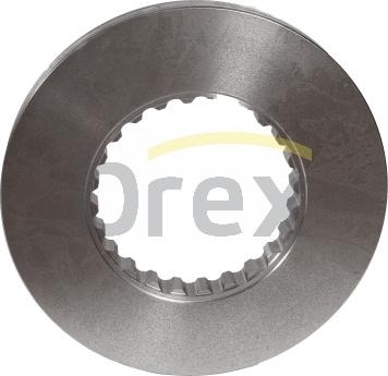 Orex 345006 - Гальмівний диск autocars.com.ua