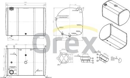 Orex 347002 - Топливный бак autodnr.net