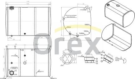 Orex 347003 - Паливний бак autocars.com.ua