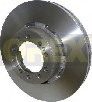 Orex 645026 - Гальмівний диск autocars.com.ua