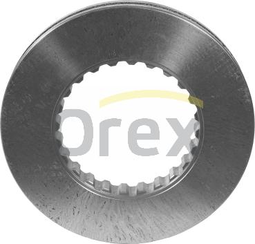 Orex 645027 - Гальмівний диск autocars.com.ua