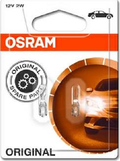 Osram 2722-02B - Лампа розжарювання, освітлення щитка приладів autocars.com.ua