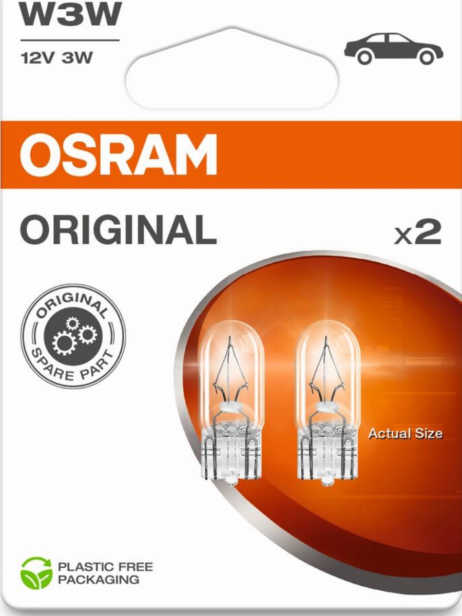 OSRAM 2821-2BL - Лампа розжарювання, ліхтар покажчика повороту autocars.com.ua