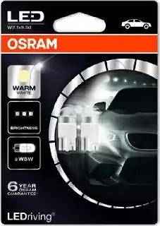 Osram 2850WW-02B - Лампа, вхідний освітлення autocars.com.ua