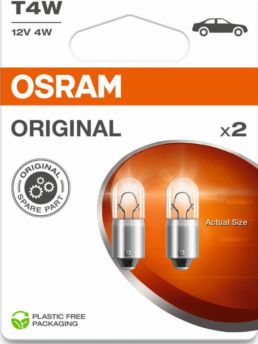 OSRAM 3893-2BL - Лампа розжарювання, ліхтар покажчика повороту autocars.com.ua