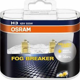 Osram 62151FBR-HCB - Лампа розжарювання, фара дальнього світла autocars.com.ua