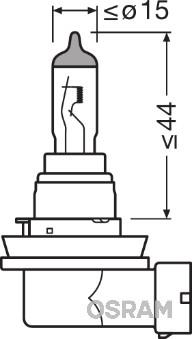 Osram 64219CBI - Лампа накаливания, противотуманная фара avtokuzovplus.com.ua